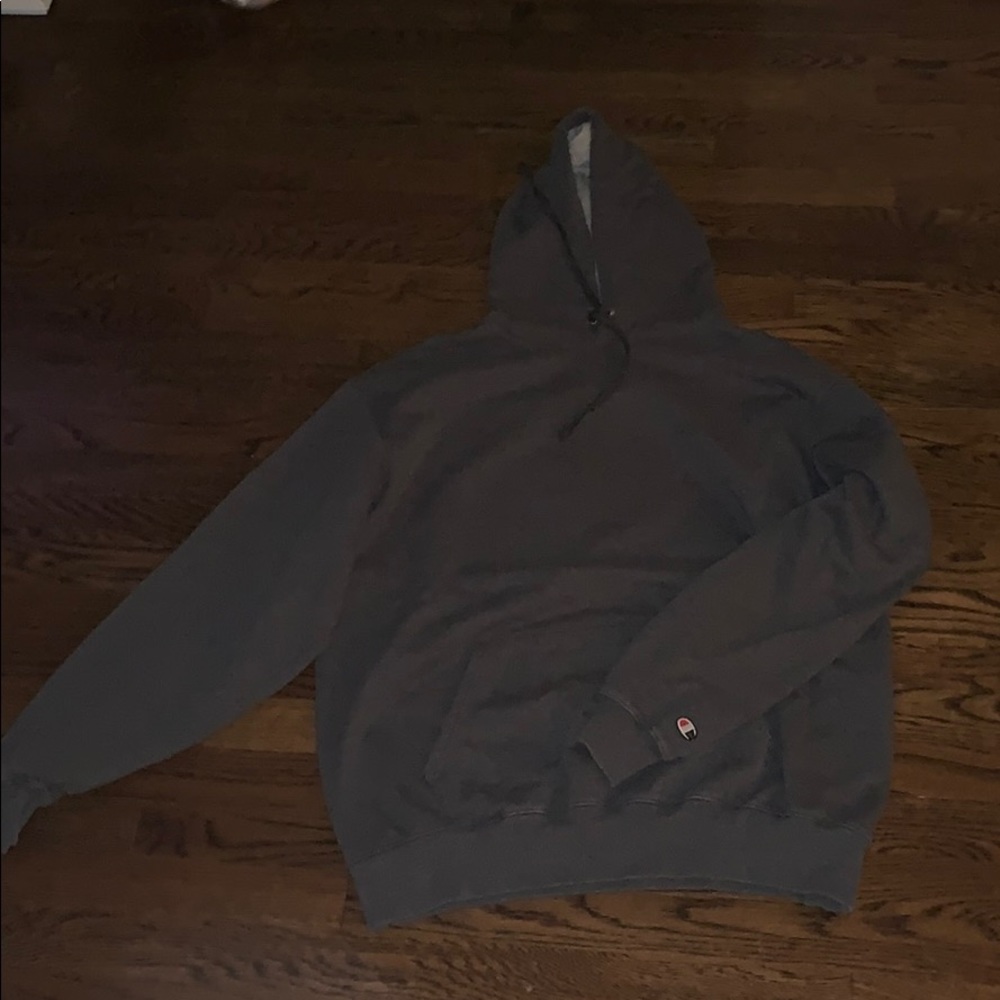 grey champion hoodie